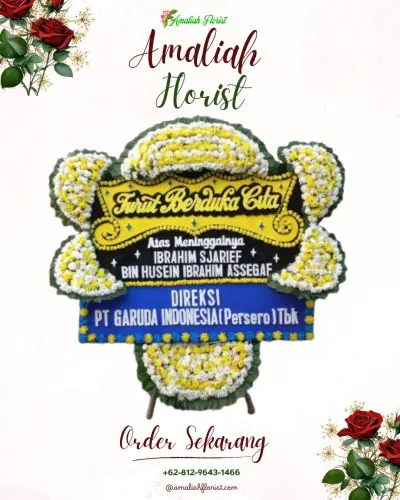 Papan Bunga Duka di Somoketro